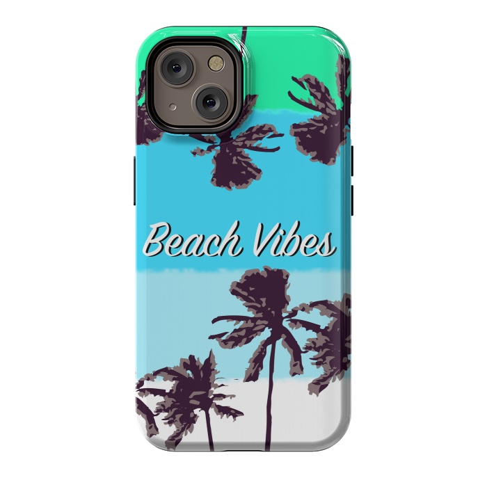 iPhone 14 StrongFit Beach Vibes blue by MUKTA LATA BARUA