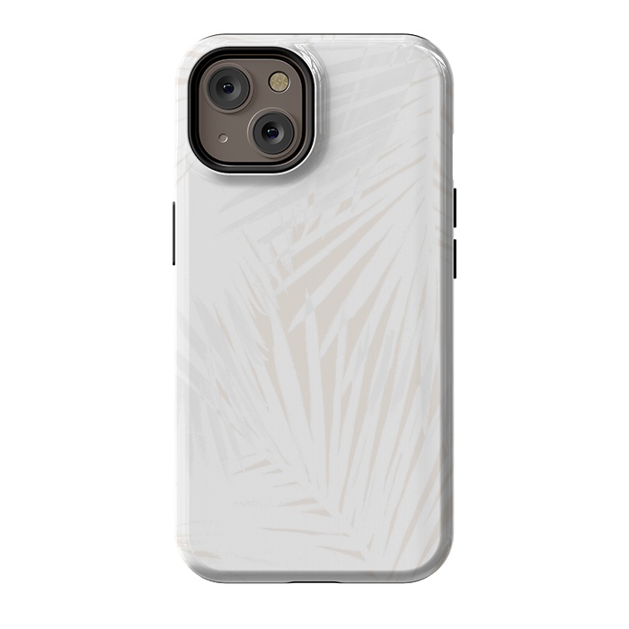 iPhone 14 StrongFit Blush Palms by Caitlin Workman