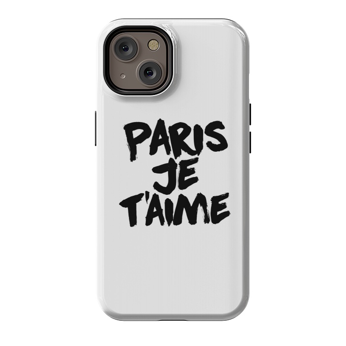 iPhone 14 StrongFit Paris, Je t'aime by Mitxel Gonzalez