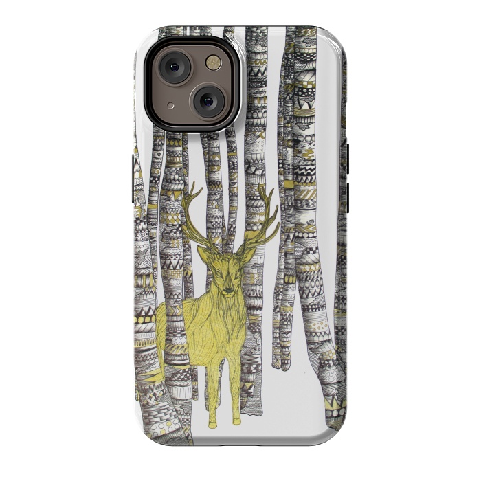 iPhone 14 StrongFit The Golden Stag by ECMazur 