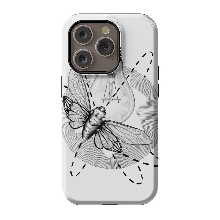 iPhone 14 Pro StrongFit Moth to the Flame by ECMazur 