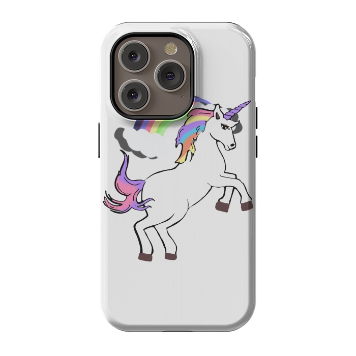 iPhone 14 Pro StrongFit Unicorn Pride by MUKTA LATA BARUA