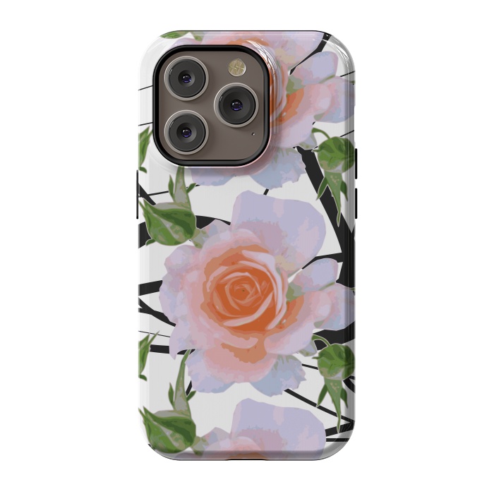 iPhone 14 Pro StrongFit Swiggles + Florals by Zala Farah