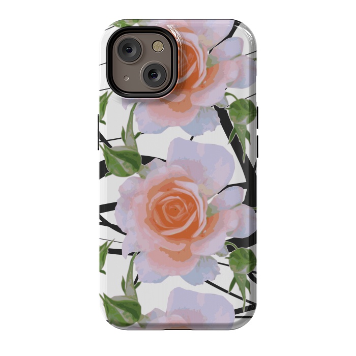 iPhone 14 StrongFit Swiggles + Florals by Zala Farah