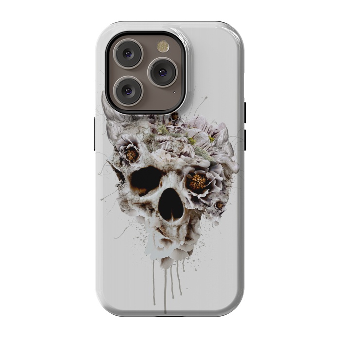 iPhone 14 Pro StrongFit Skull Castle II by Riza Peker