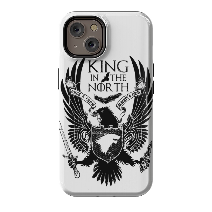 iPhone 14 StrongFit Crow in the North by Branko Ricov