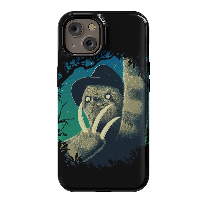 iPhone 14 StrongFit Sloth Freddy by Branko Ricov