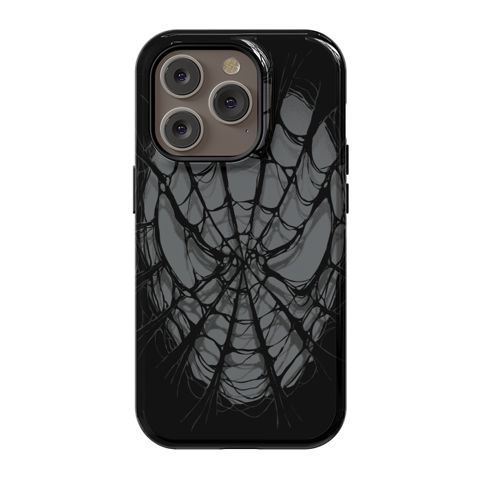 iPhone 14 Pro StrongFit SpiderWeb by Branko Ricov
