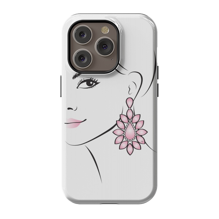 iPhone 14 Pro StrongFit Earring Lady by Martina