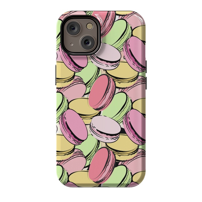 iPhone 14 StrongFit Sweet Macarons by Martina