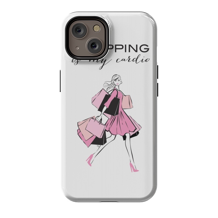 iPhone 14 StrongFit Shopping Girl by Martina