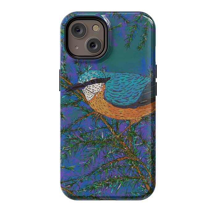 iPhone 14 StrongFit Nuthatch by Lotti Brown