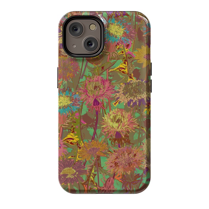 iPhone 14 StrongFit Dandelion Dawn by Lotti Brown