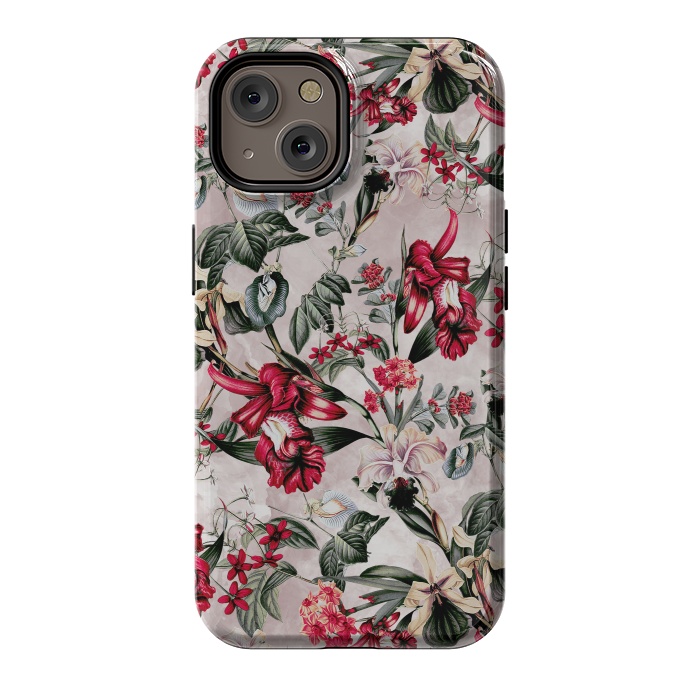 iPhone 14 StrongFit Botanical Flowers IV by Riza Peker