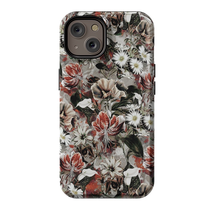 iPhone 14 StrongFit Floral Fall by Riza Peker