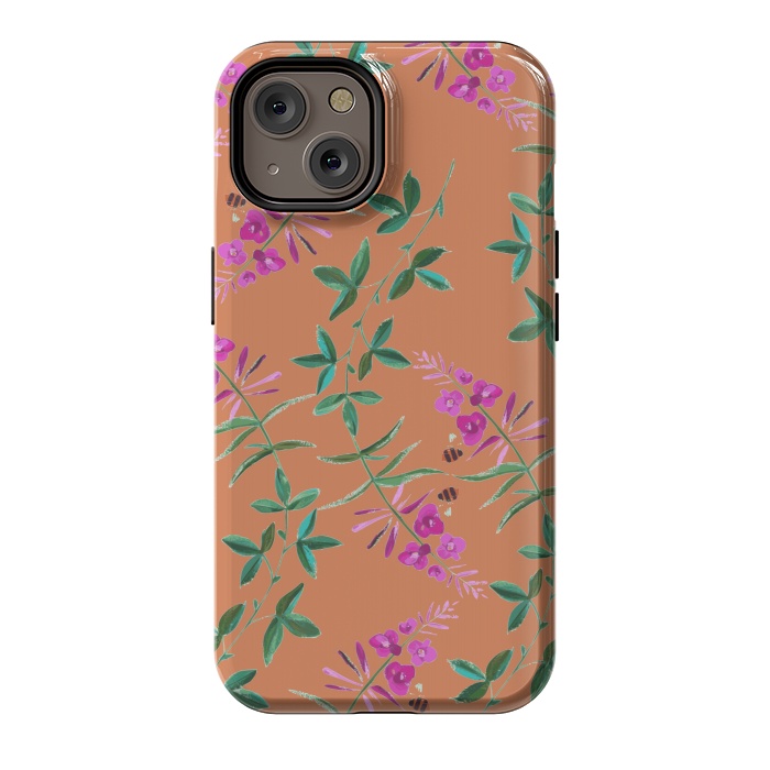 iPhone 14 StrongFit Floral Vines V2. by Zala Farah