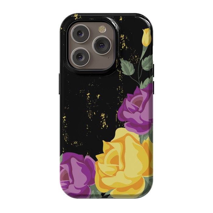 iPhone 14 Pro StrongFit Violets by Rossy Villarreal