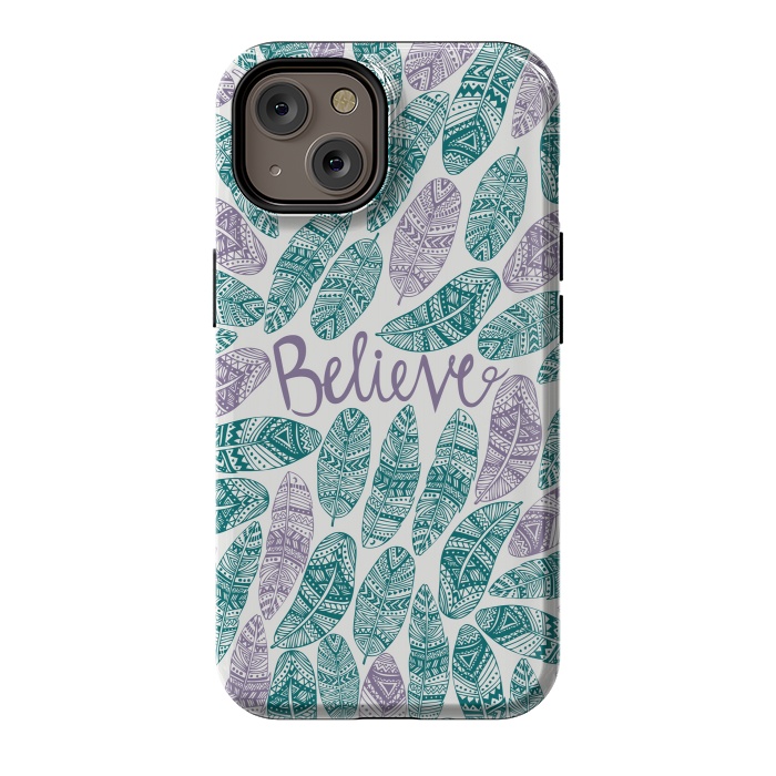 iPhone 14 StrongFit Believe by Pom Graphic Design