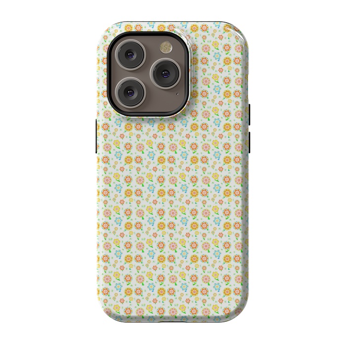 iPhone 14 Pro StrongFit Tiny Sweeties by Bettie * Blue