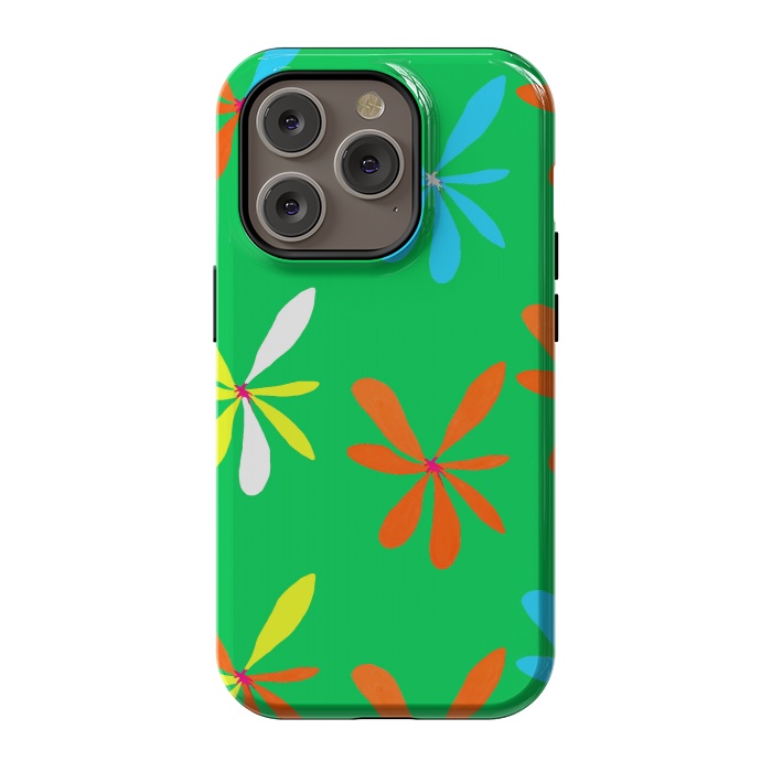 iPhone 14 Pro StrongFit Groovy, Man! by Bettie * Blue