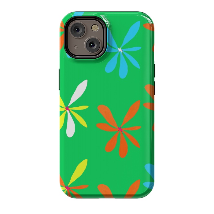 iPhone 14 StrongFit Groovy, Man! by Bettie * Blue