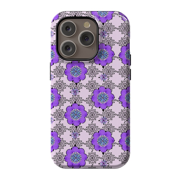 iPhone 14 Pro StrongFit Purple Shmurple by Bettie * Blue