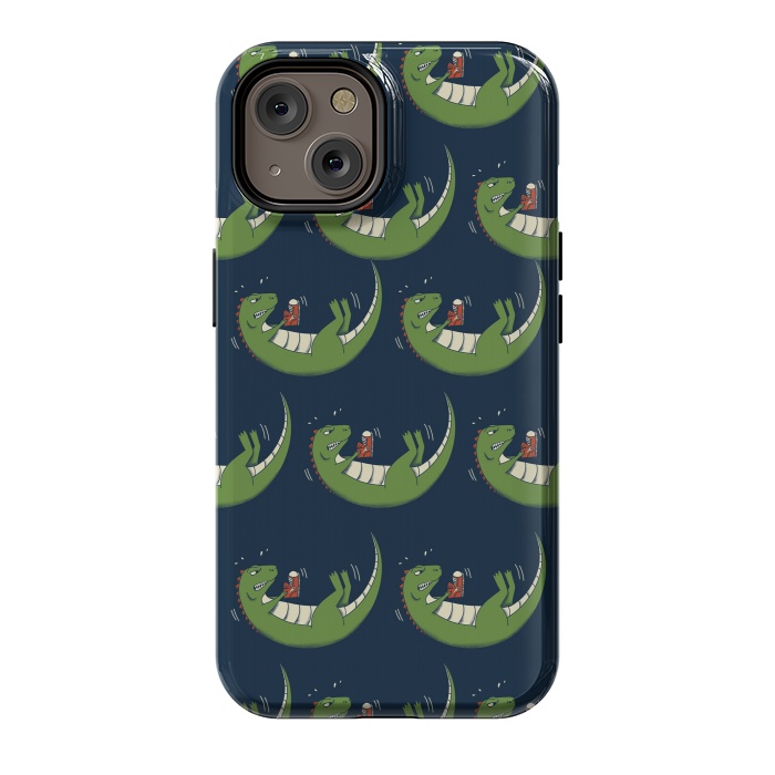 iPhone 14 StrongFit Dinosaur new shoes by Coffee Man