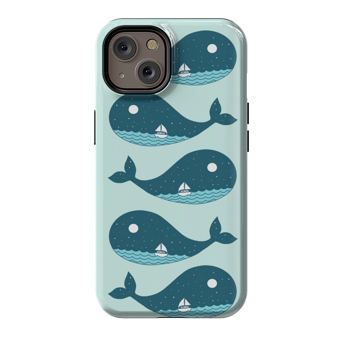 iPhone 14 StrongFit Whale Landscape 2 by Coffee Man