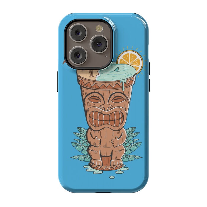 iPhone 14 Pro StrongFit Tiki Drink by Coffee Man