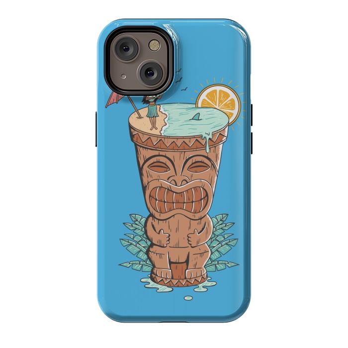 iPhone 14 StrongFit Tiki Drink by Coffee Man