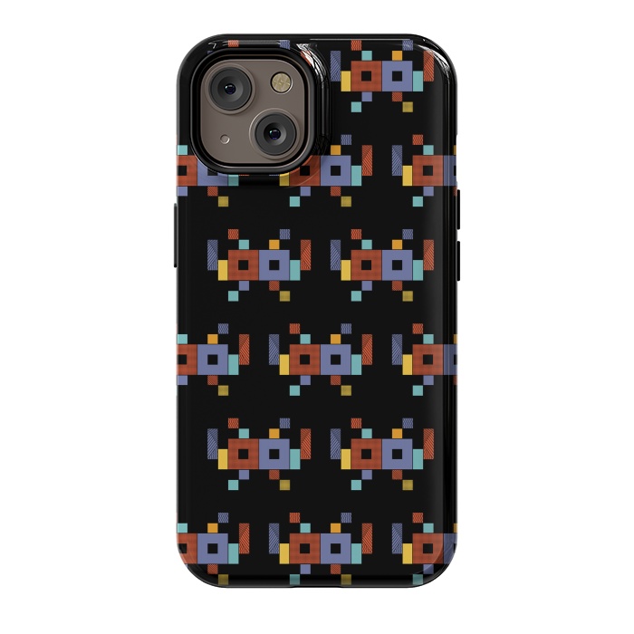 iPhone 14 StrongFit Retro Cubism by Coffee Man