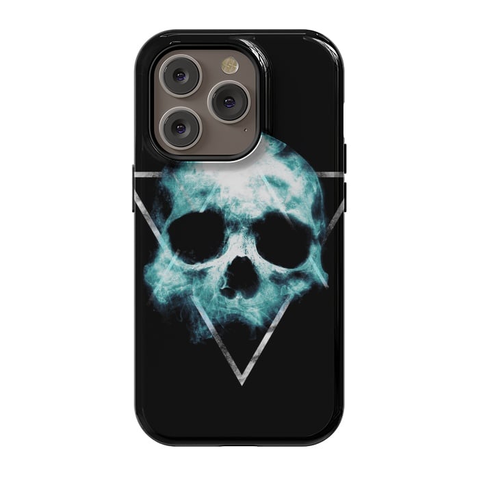 iPhone 14 Pro StrongFit Skull by Mitxel Gonzalez