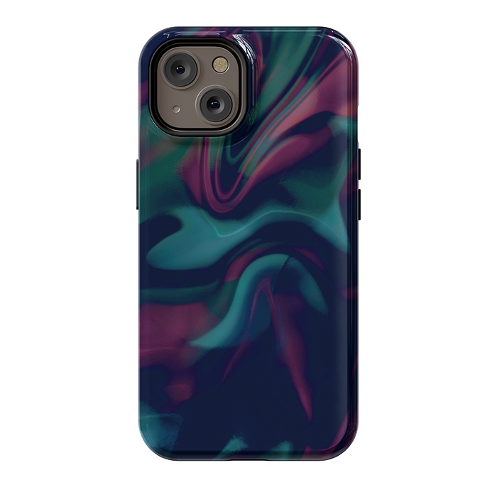 iPhone 14 StrongFit Liquid Color by CatJello