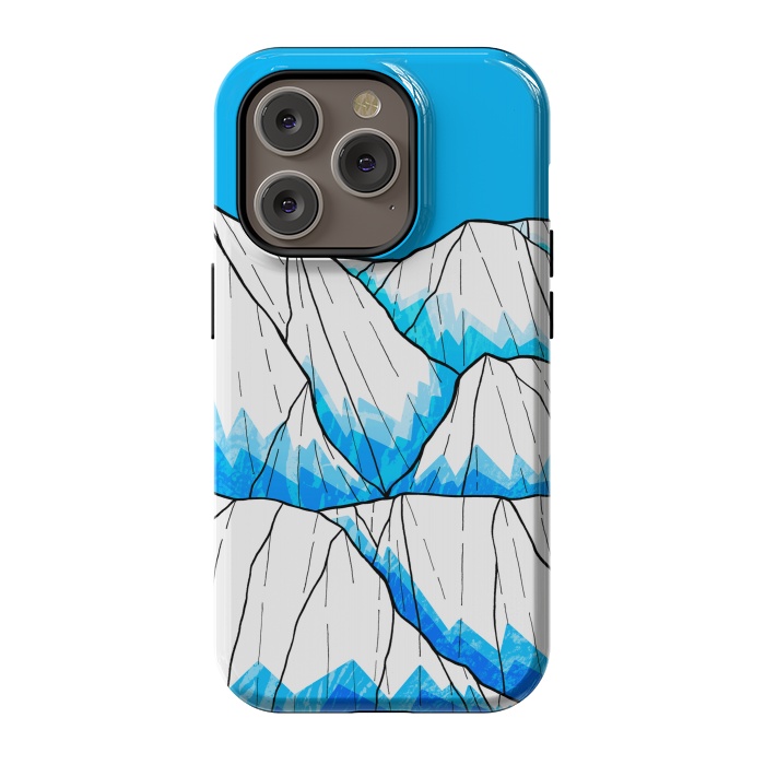 iPhone 14 Pro StrongFit Glacier hills by Steve Wade (Swade)