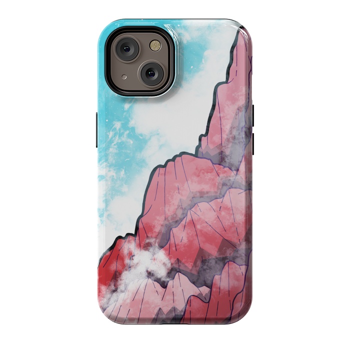 iPhone 14 StrongFit The Misty Mountains by Steve Wade (Swade)