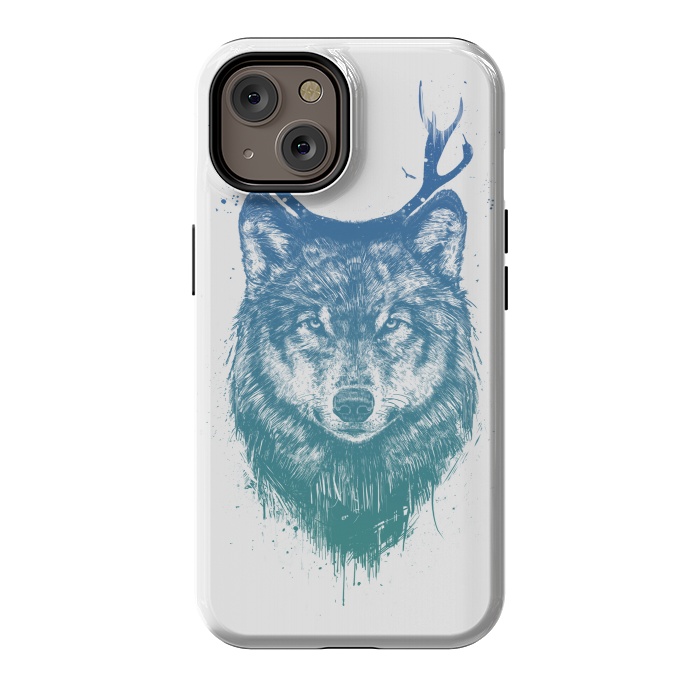 iPhone 14 StrongFit Deer wolf by Balazs Solti