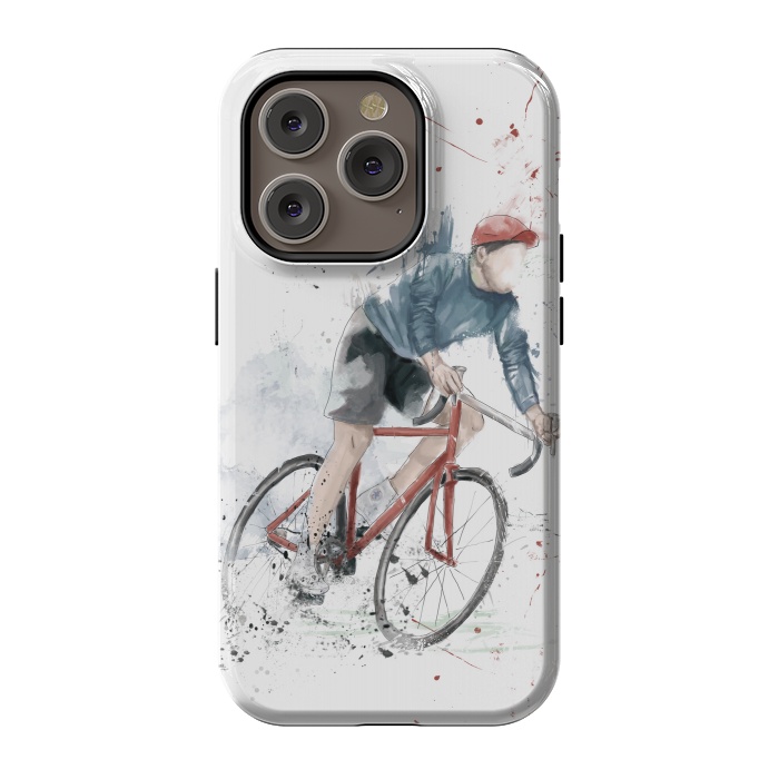 iPhone 14 Pro StrongFit I want to ride my bicycle by Balazs Solti