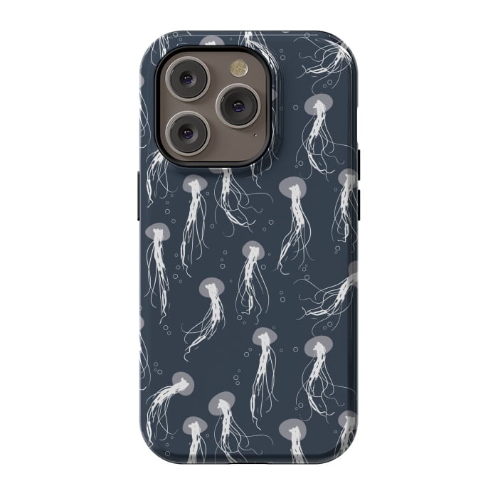 iPhone 14 Pro StrongFit Jellyfish by Zoe Charlotte