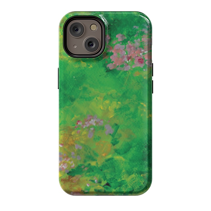 iPhone 14 StrongFit Impressionist Meadow by Zoe Charlotte