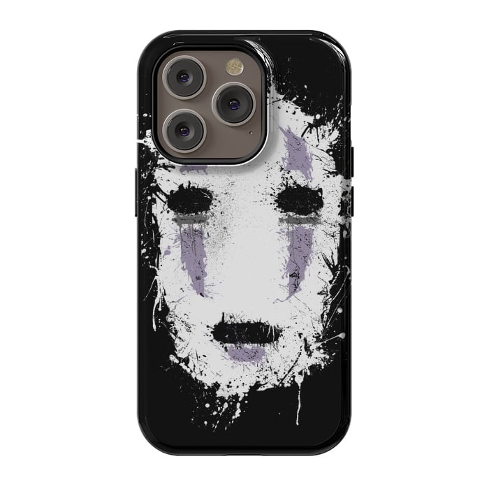iPhone 14 Pro StrongFit Ink no face by Denis Orio Ibañez