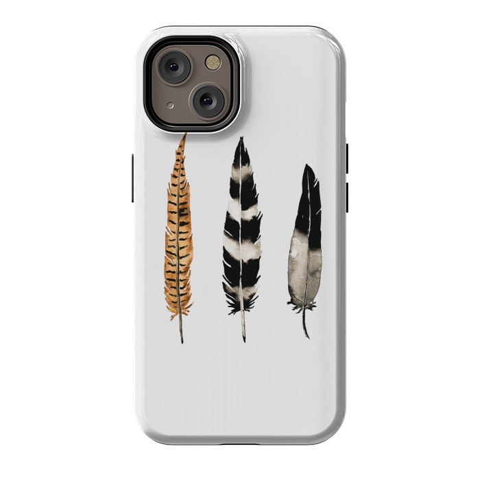 iPhone 14 StrongFit Earth Feather by Amaya Brydon