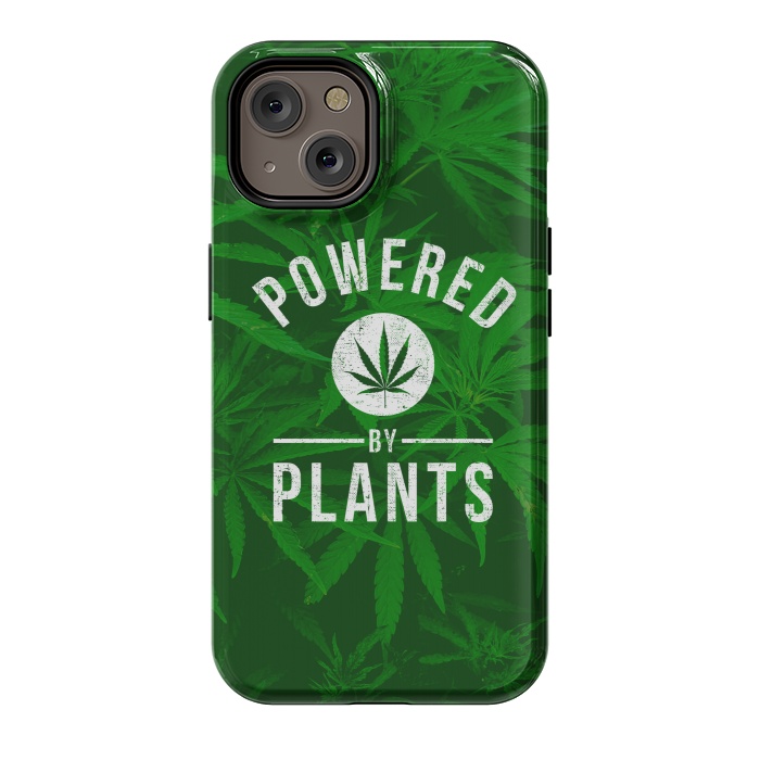iPhone 14 StrongFit Powered by Plants by Mitxel Gonzalez