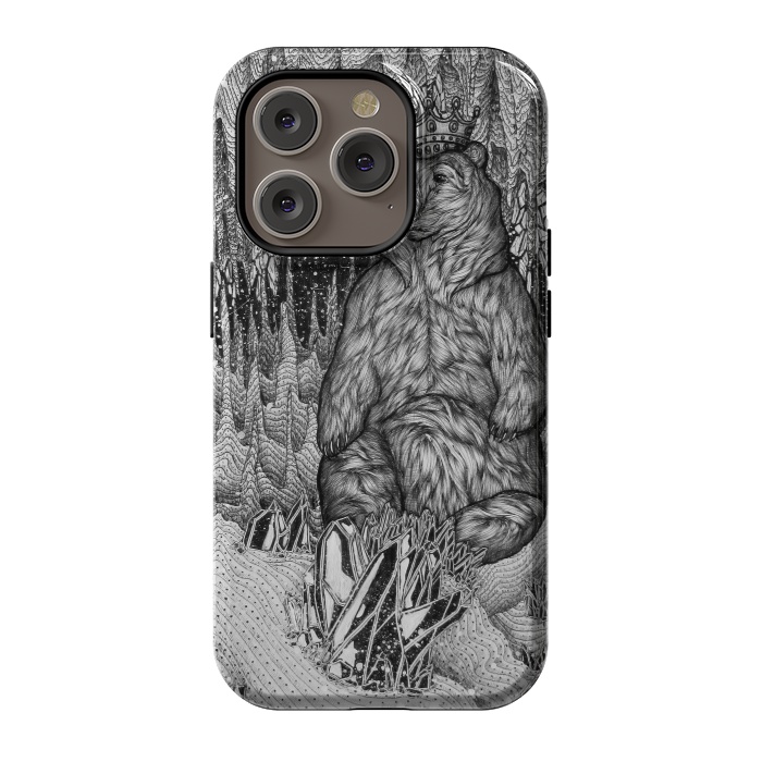 iPhone 14 Pro StrongFit Cave of the Bear King by ECMazur 