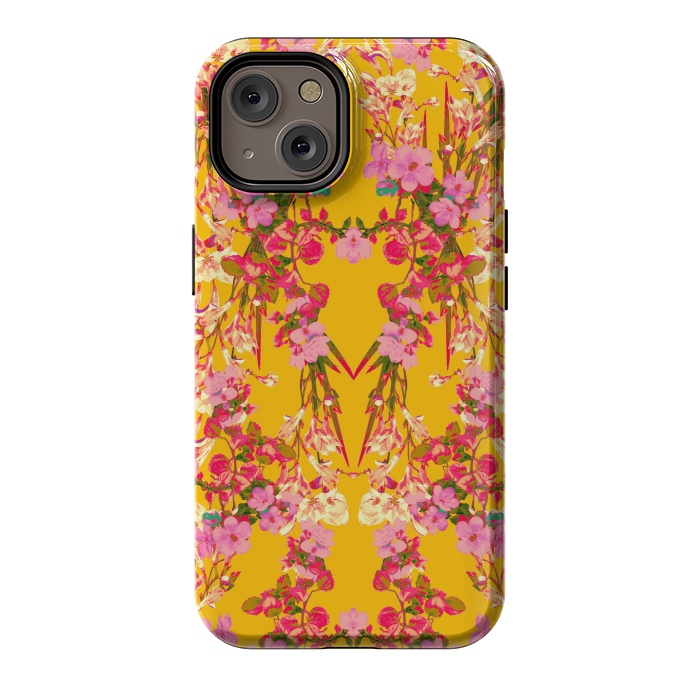 iPhone 14 StrongFit Floral Decor by Zala Farah