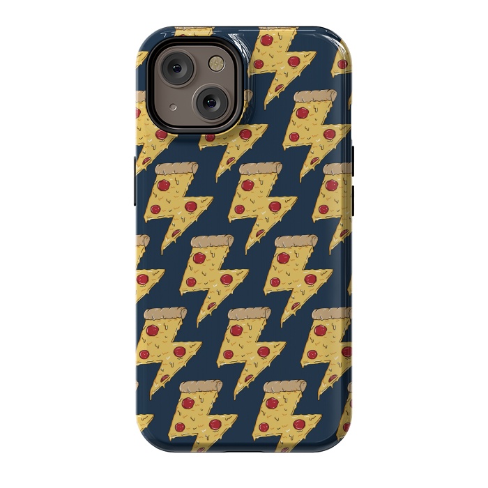 iPhone 14 StrongFit Pizza Power Pattern by Coffee Man