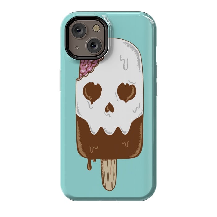 iPhone 14 StrongFit Skull Ice Cream by Coffee Man