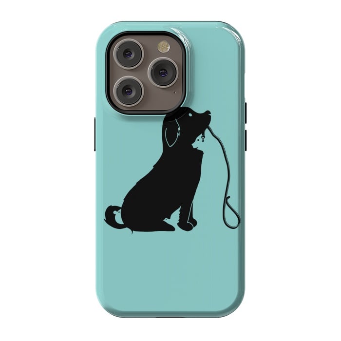 iPhone 14 Pro StrongFit Animals green by Coffee Man