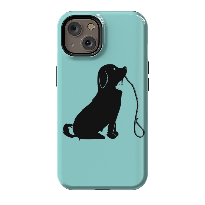 iPhone 14 StrongFit Animals green by Coffee Man