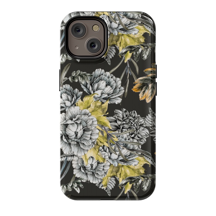 iPhone 14 StrongFit Dark flowering I by Mmartabc