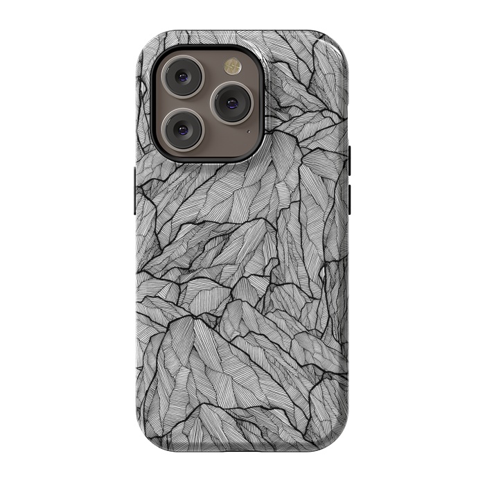 iPhone 14 Pro StrongFit Rocks on rocks by Steve Wade (Swade)